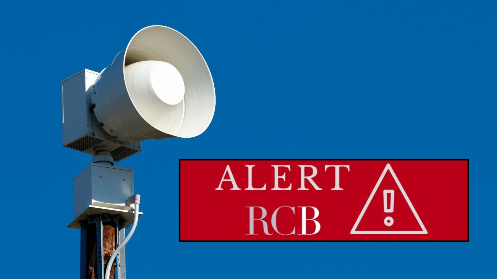 RCB rozsyła alert. W polskim mieście o 12 rozbrzmią syreny, apelują o spokój