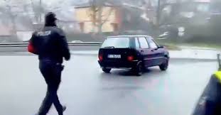 Policja Fiat Uno