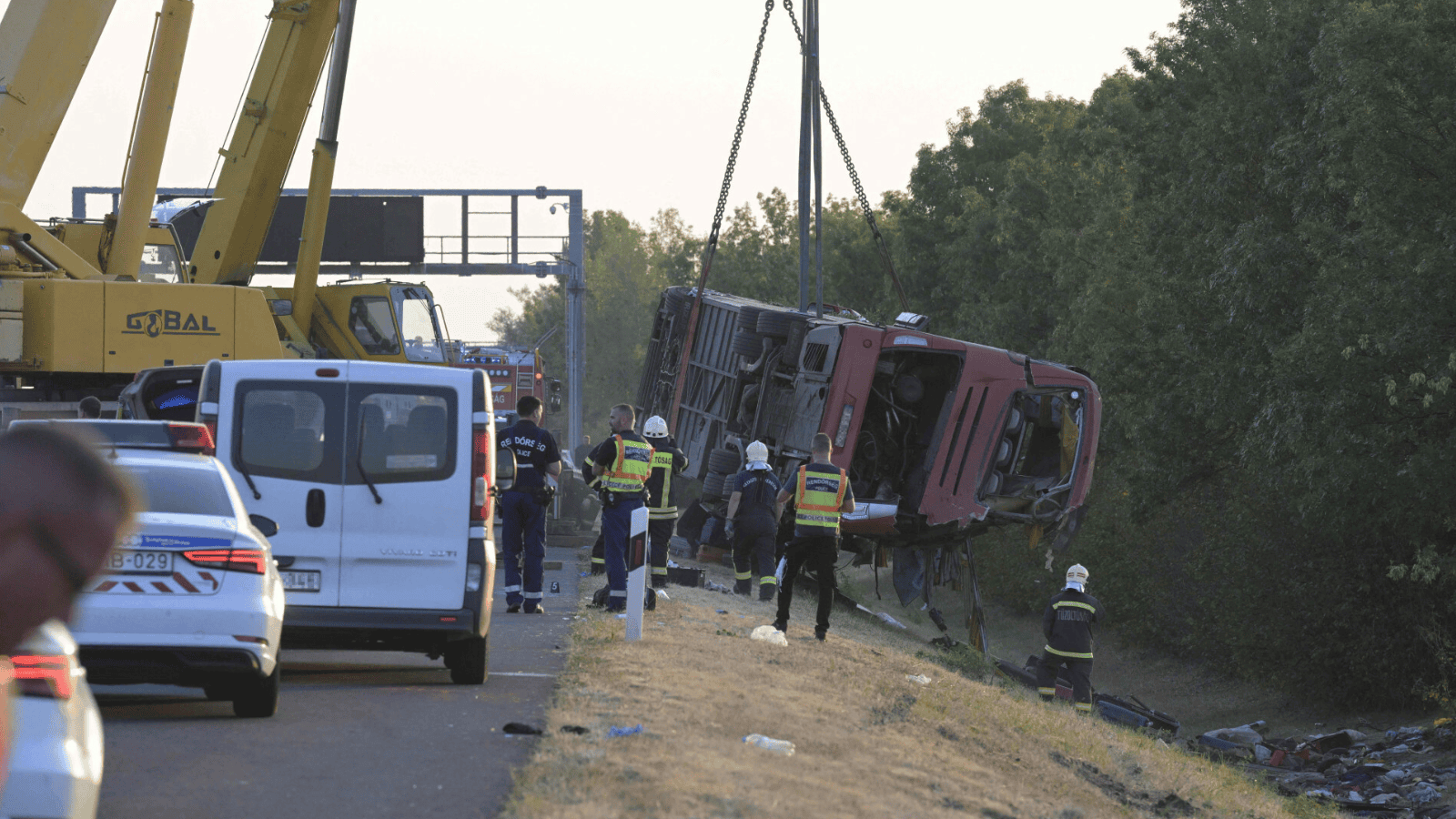 Wypadek polskiego autokaru na Węgrzech