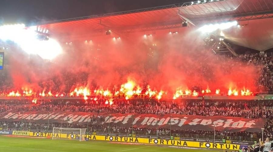 Legia Warszawa kibice Ekstraklasa