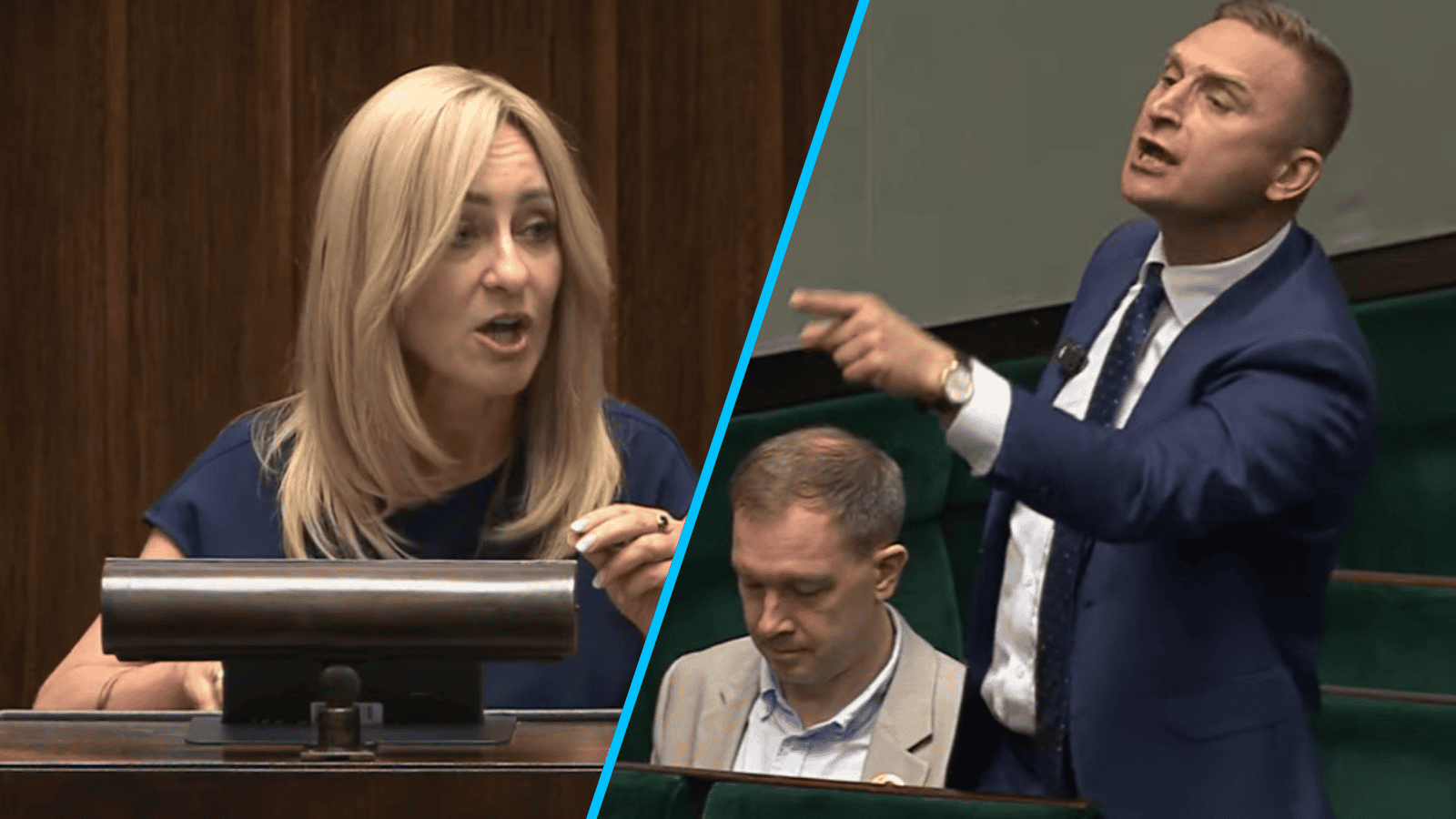 Sylwia Bielawska i Robert Bąkiewicz