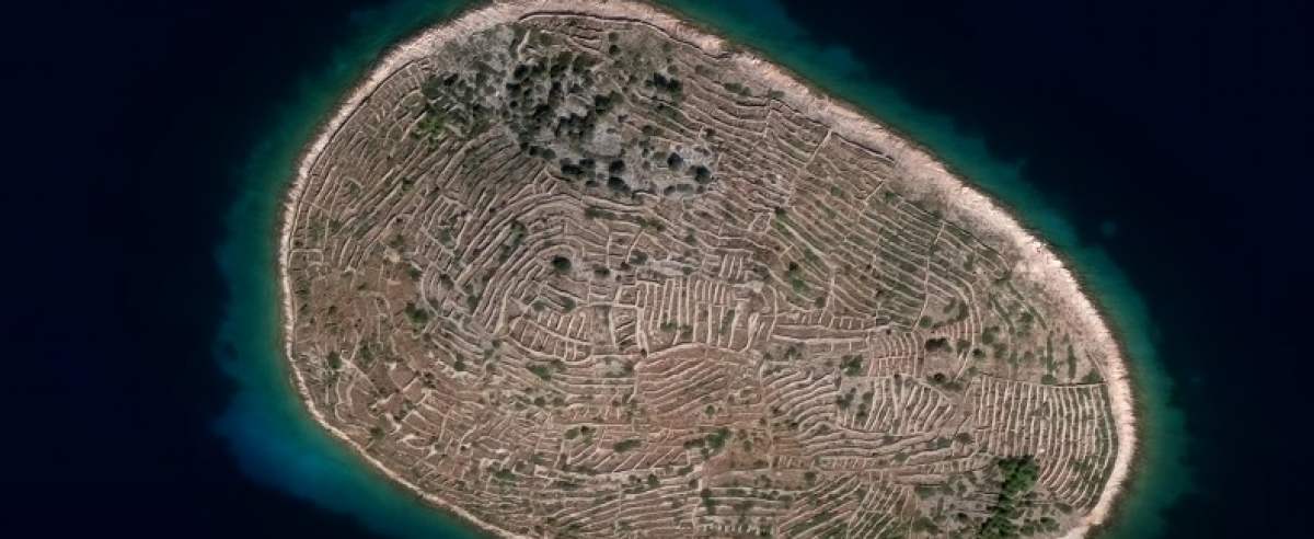 Chorwacka wyspa o niesamowitym kształcie