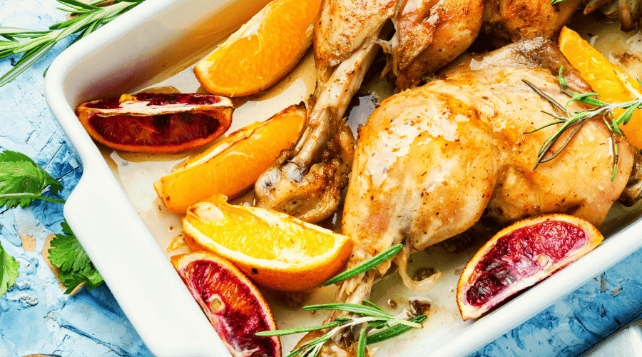 Kurczak w pomarańczach - pomysł na pyszny obiad 