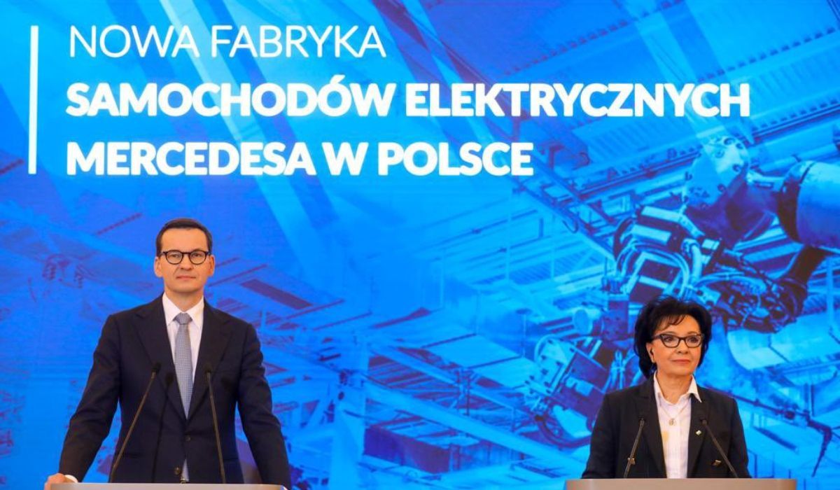 Mercedes zainwestuje ponad 1 mld euro w polskim mieście. Z taśmy wyjadą elektryczne samochody