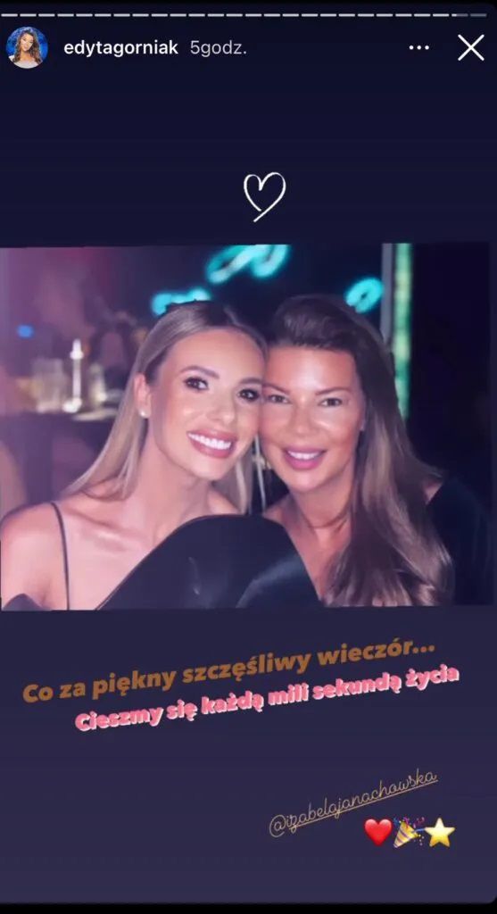 Edyta Górniak i Iza Janachowska, screen. Instagram/2021