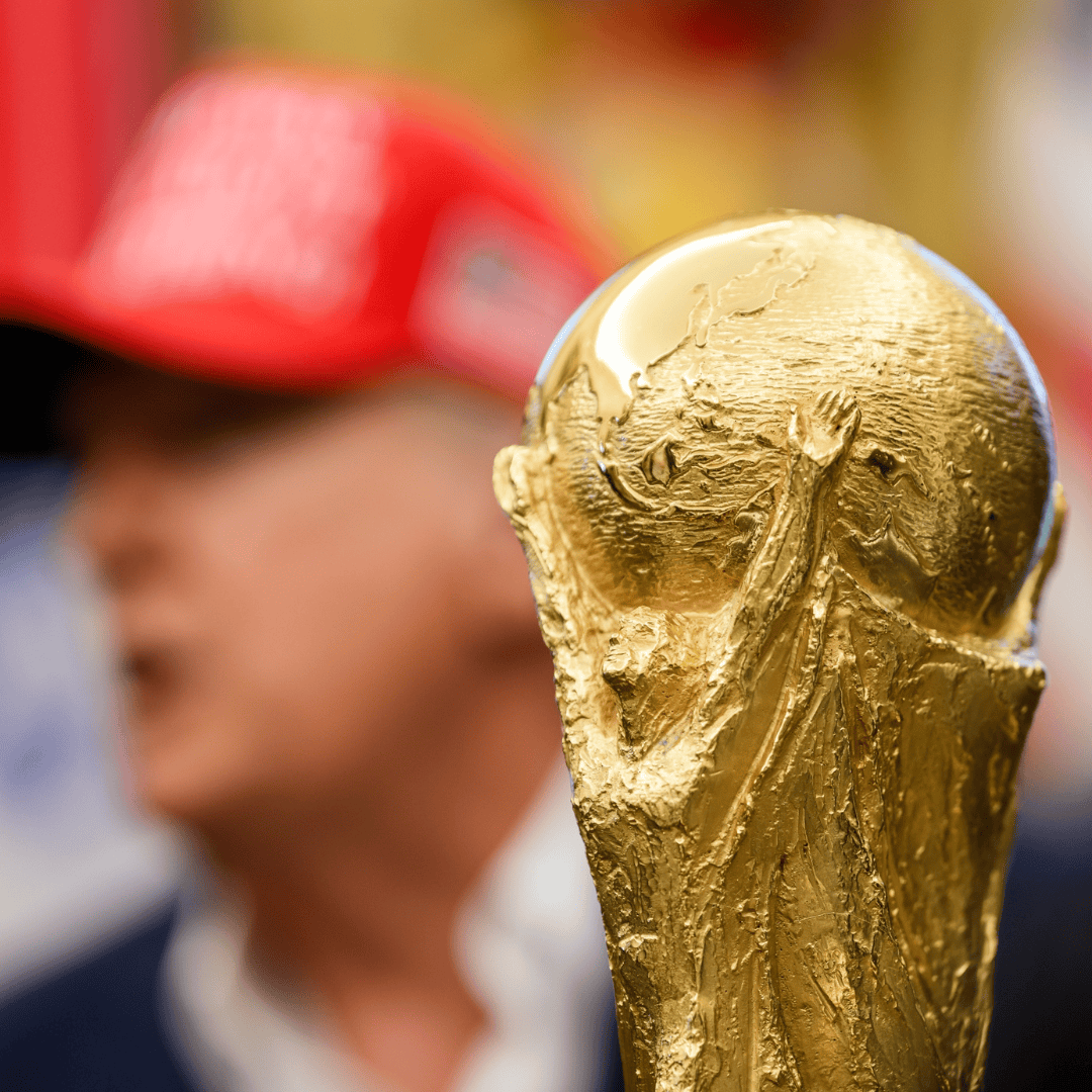 Dziennik zakpił z Donalda Trumpa po finale MŚ. Tak podpisano zdjęcie