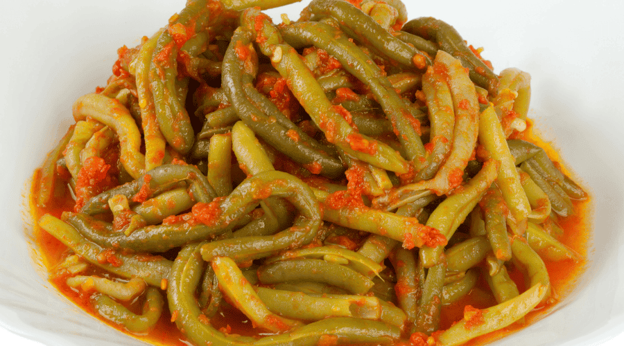 Fasolka szparagowa w sosie węgierskim