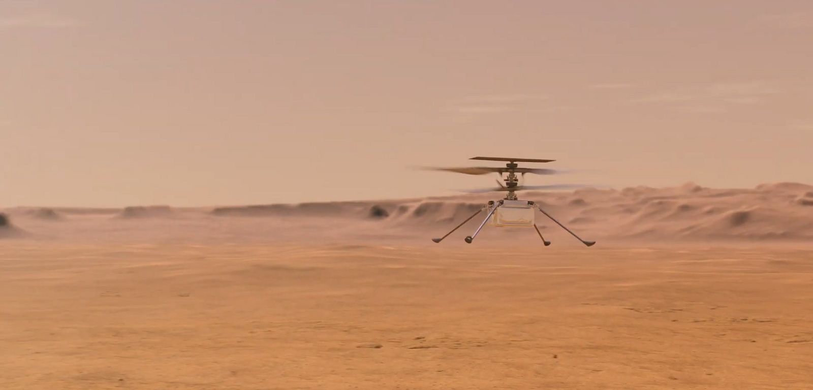 Helikopter na Marsie NASA