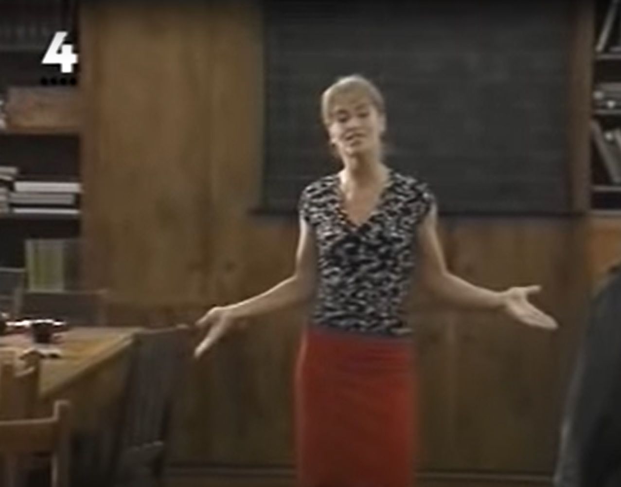 Katarzyna Skrzynecka w serialu Duża przerwa, 2000, Polsat