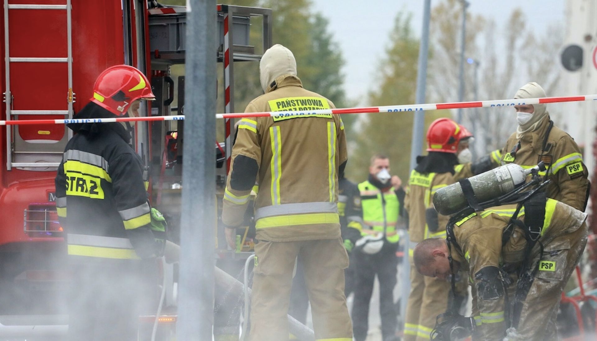 W czasie akcji gaśniczej płonącego domku letniskowego schwytano jego podpalacza