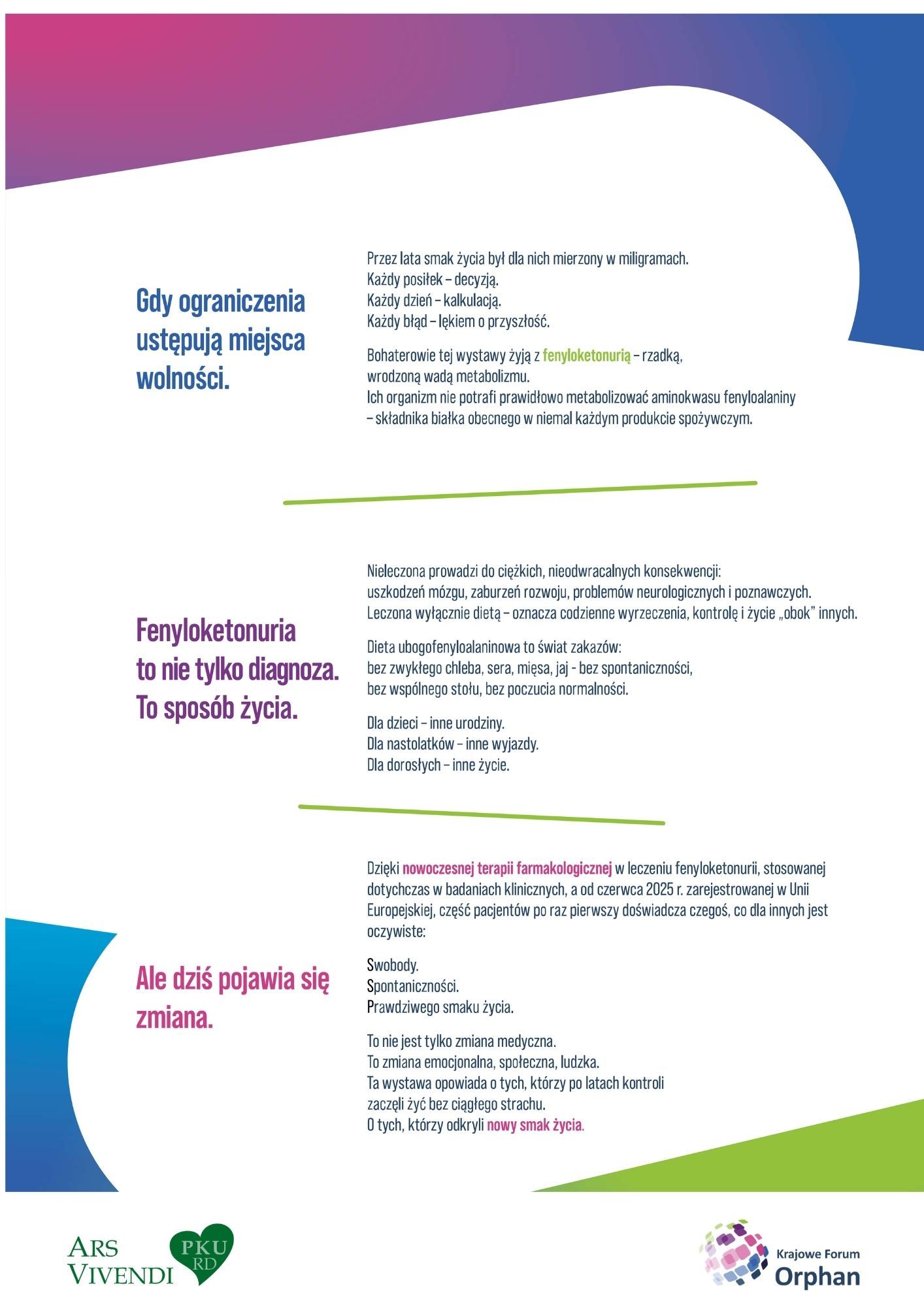Fenyloketunuria (PKU) – choroba z restrykcyjną dietą. Leczenie PKU wchodzi w nową erę. Terapia farmakologiczna zmienia życie pacjentów