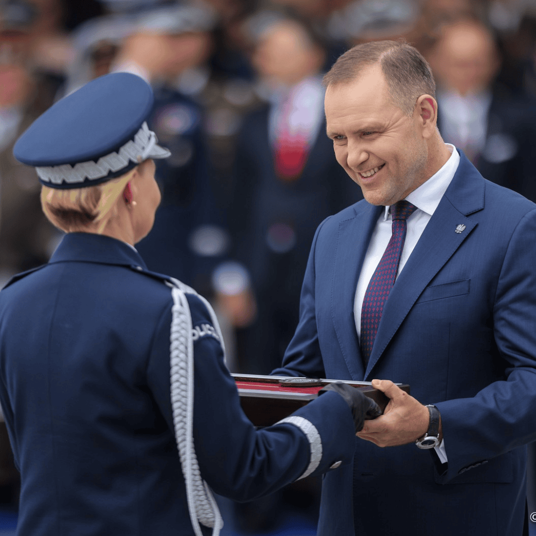 Wpadka Marcina Kierwińskiego na Święcie Policji. Niefortunne zdanie wychwycili internauci