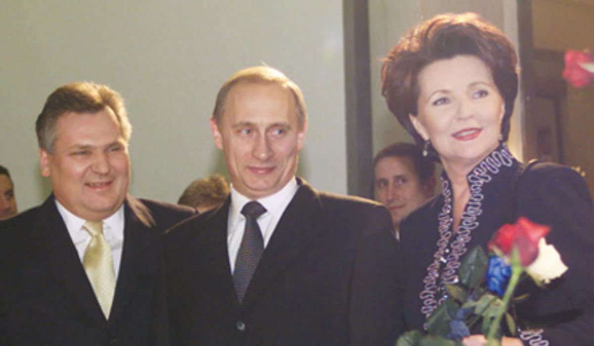 Aleksander Kwaśniewski, Władimir Putin, Jolanta Kwaśniewska