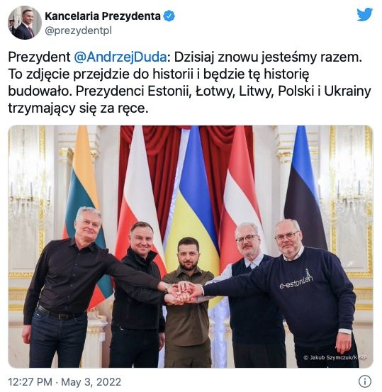 Andrzej Duda na placu Zamkowym mówił o 