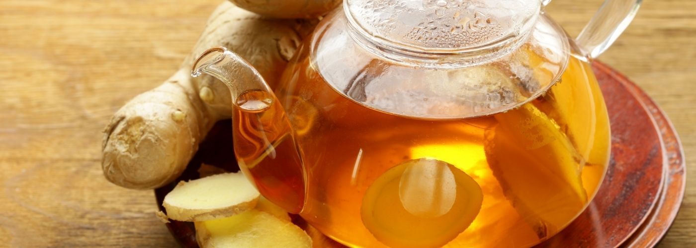 Imbir pod postacią herbatki poprawi twoje zdrowie