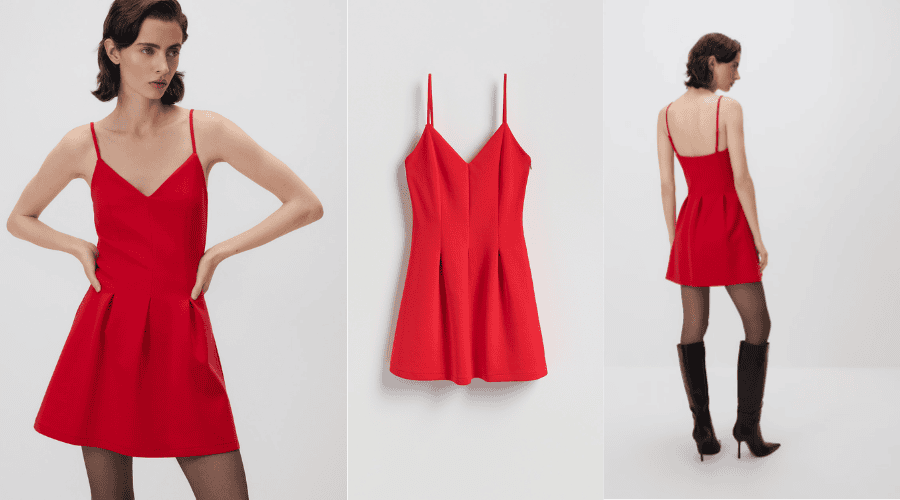 3 czerwone sukienki na randkę z sieciówki do 80 złotych