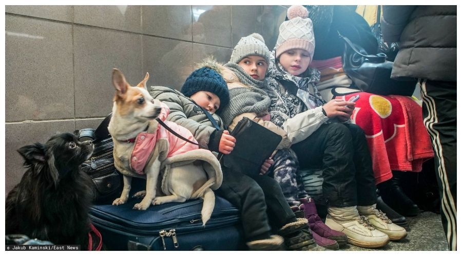 Uchodźcy z Ukrainy East News