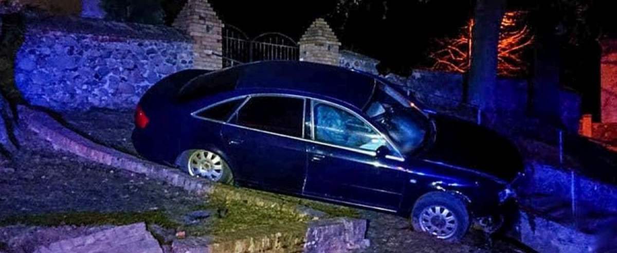 Pijany kierowca wypadek w Audi