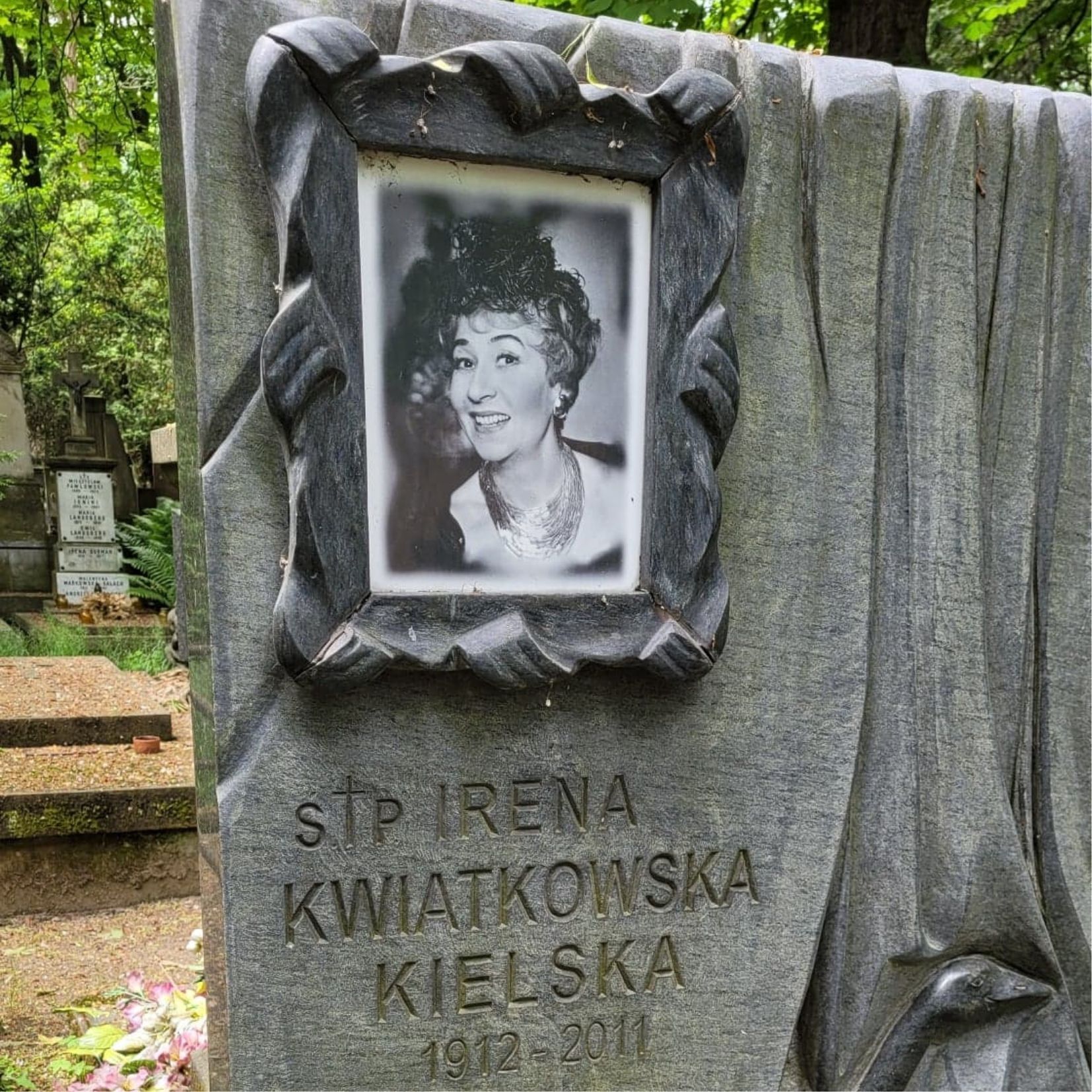 Irena Kwiatkowska grób
