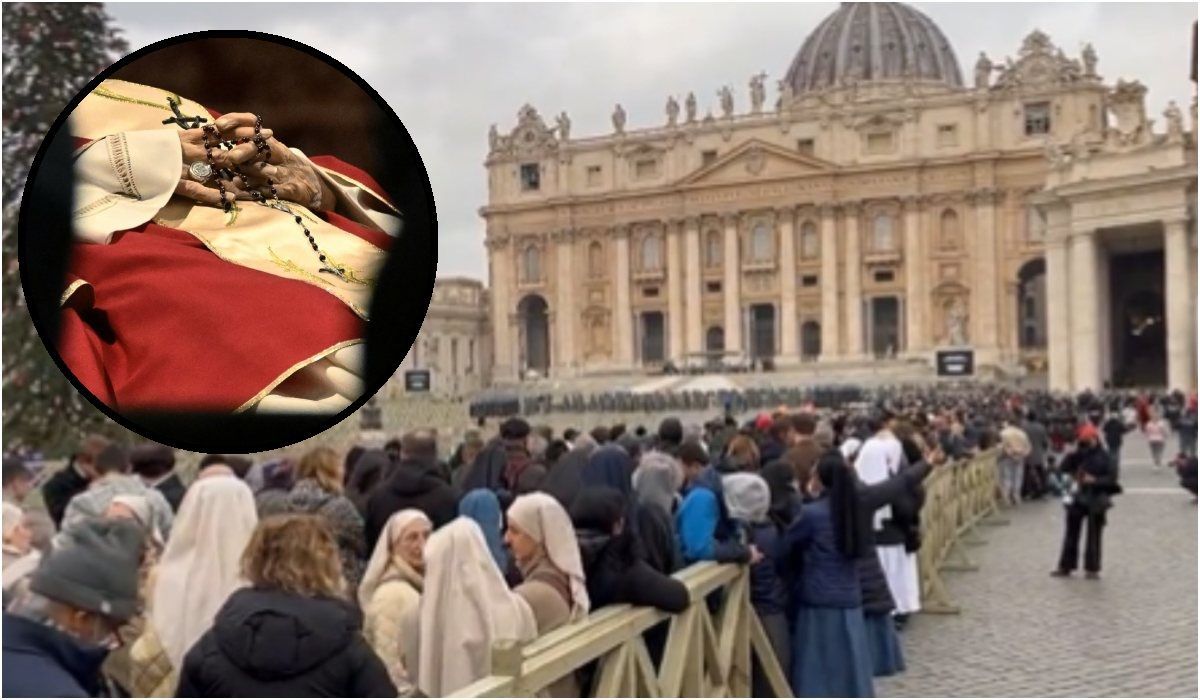 Ciało Benedykta XVI wystawione w bazylice w Watykanie. Przewidujemy napływ około 50-60 tysięcy osób