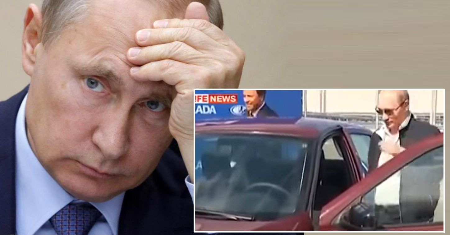 Putin nie mógł odpalić auta