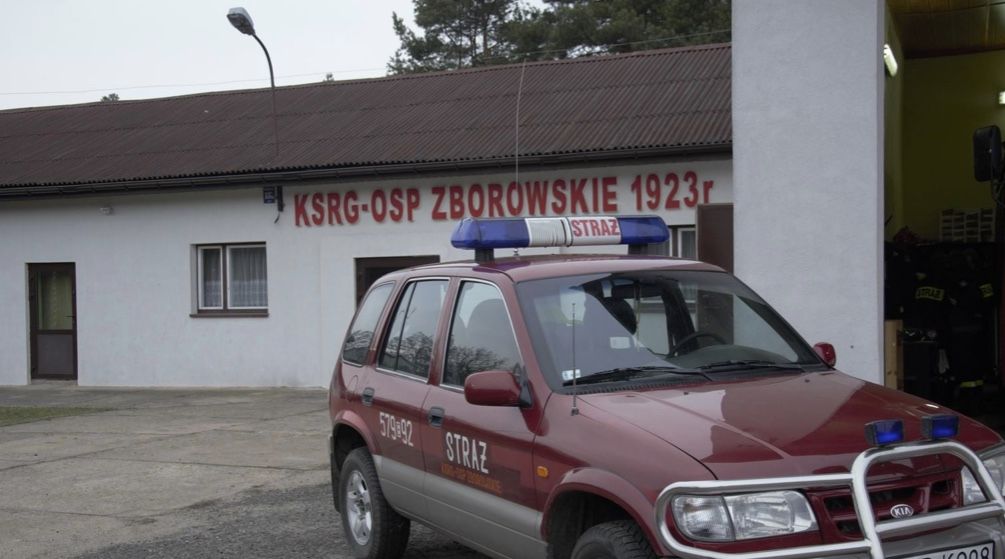 Druhowie z OSP Zborowskie przekazali, że nie dostali zgody na wyjazd