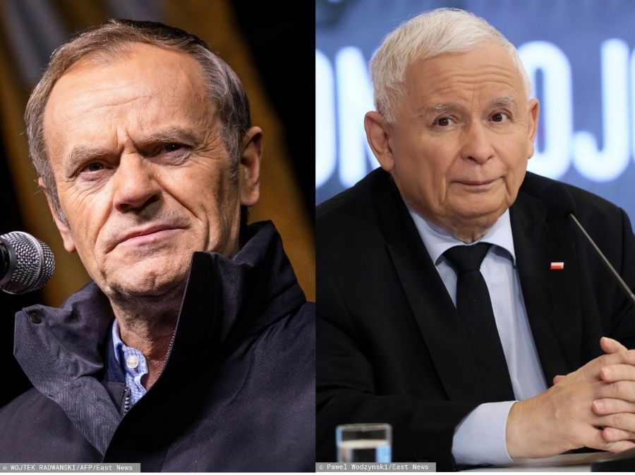 Tusk i Kaczyński
