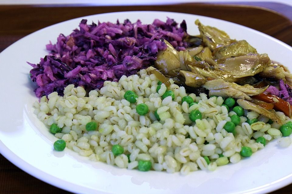 Kaszotto warzywne świetnie się sprawdzi jako dodatek do mięsa, ale i samodzielne danie