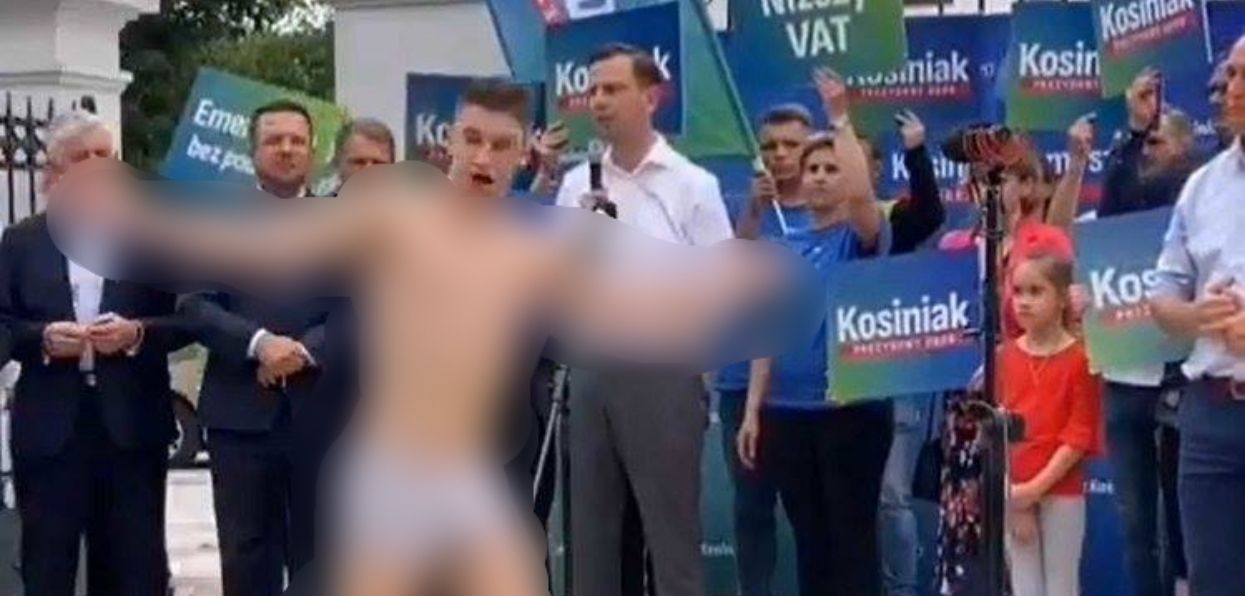 Władysław Kosiniak-Kamysz w tym tygodniu kończy swoją kampanię wyborczą. Na jednym z ostatnich spotkań wyborczych doszło do pewnego incydentu.
