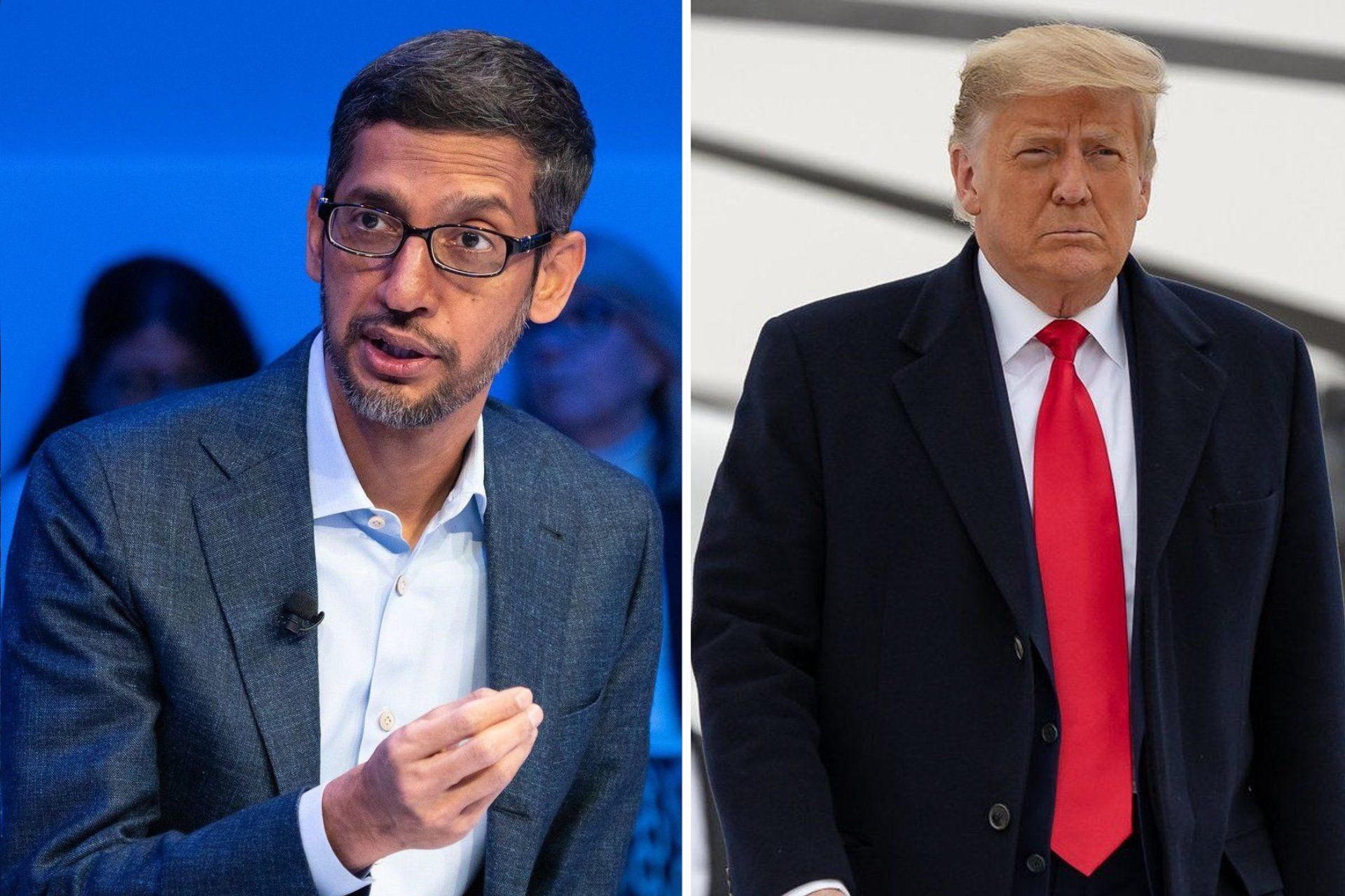 sundar pichai i donald trump