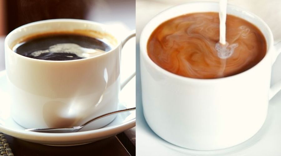 Kawa z mlekiem czy bez?