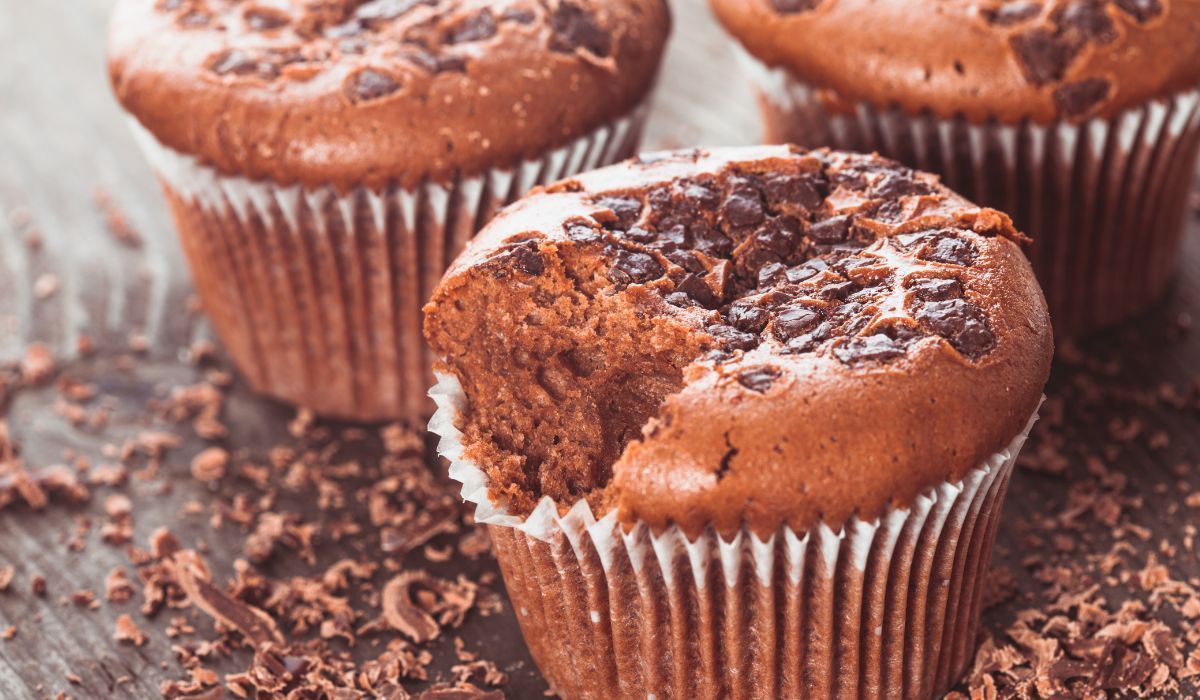 Fit czekoladowe muffinki. Jedz bez wyrzutów sumienia