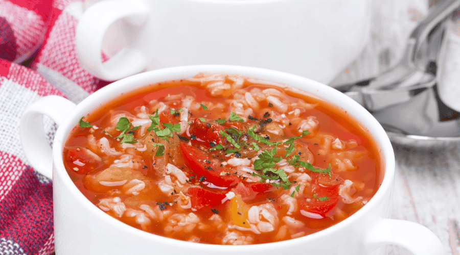 Zupa pomidorowa bez śmietany