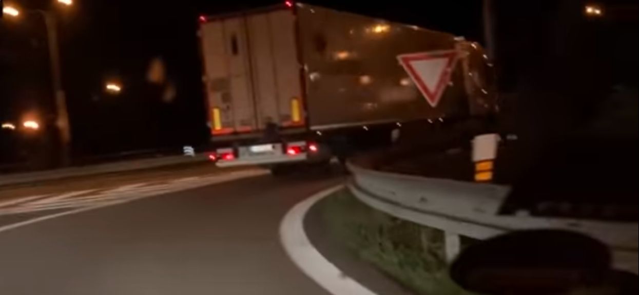 Ciężarówka pijany kierowca Czechy