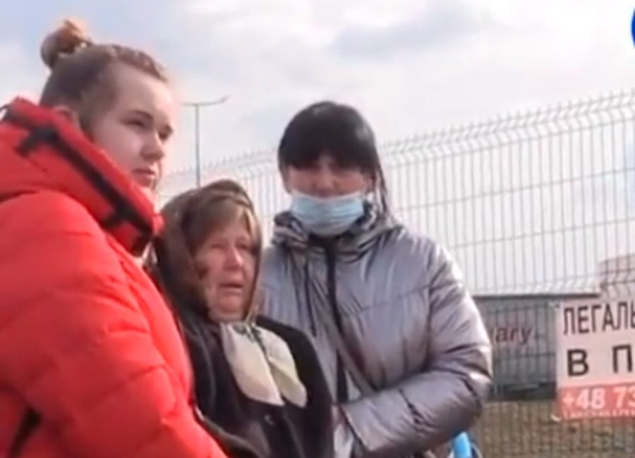 Polacy pomogli ukraińskiej babci