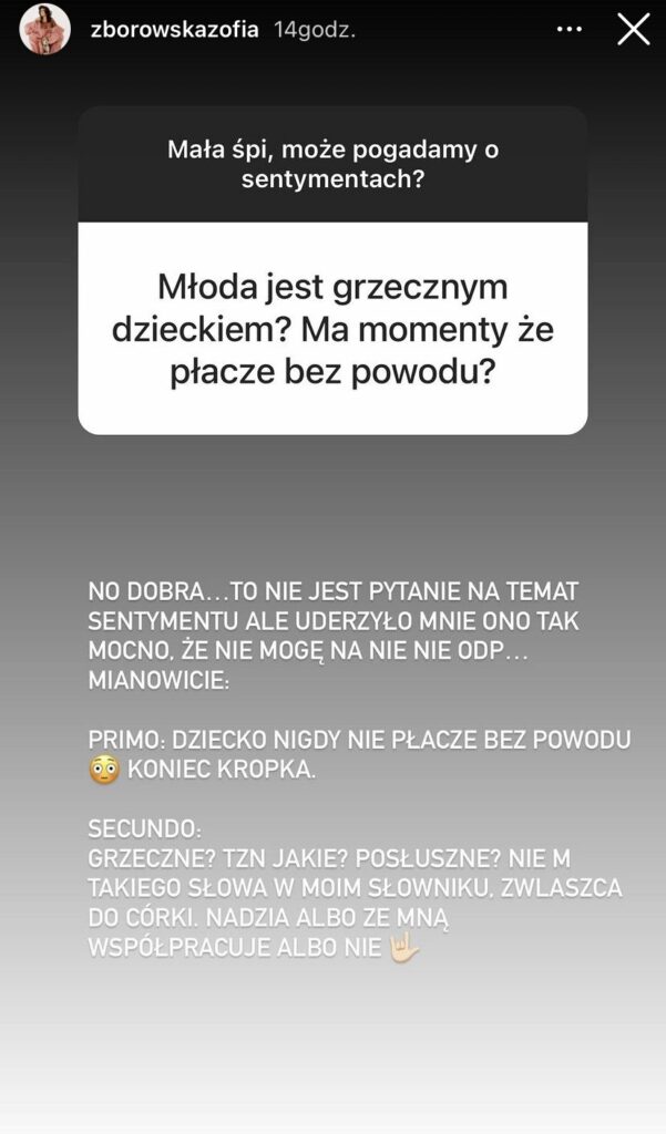 Zofia Zborowska Instagram