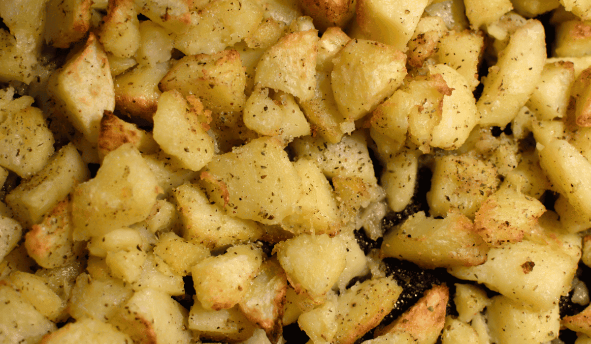 czosnkowe ziemniaki z piekarnika