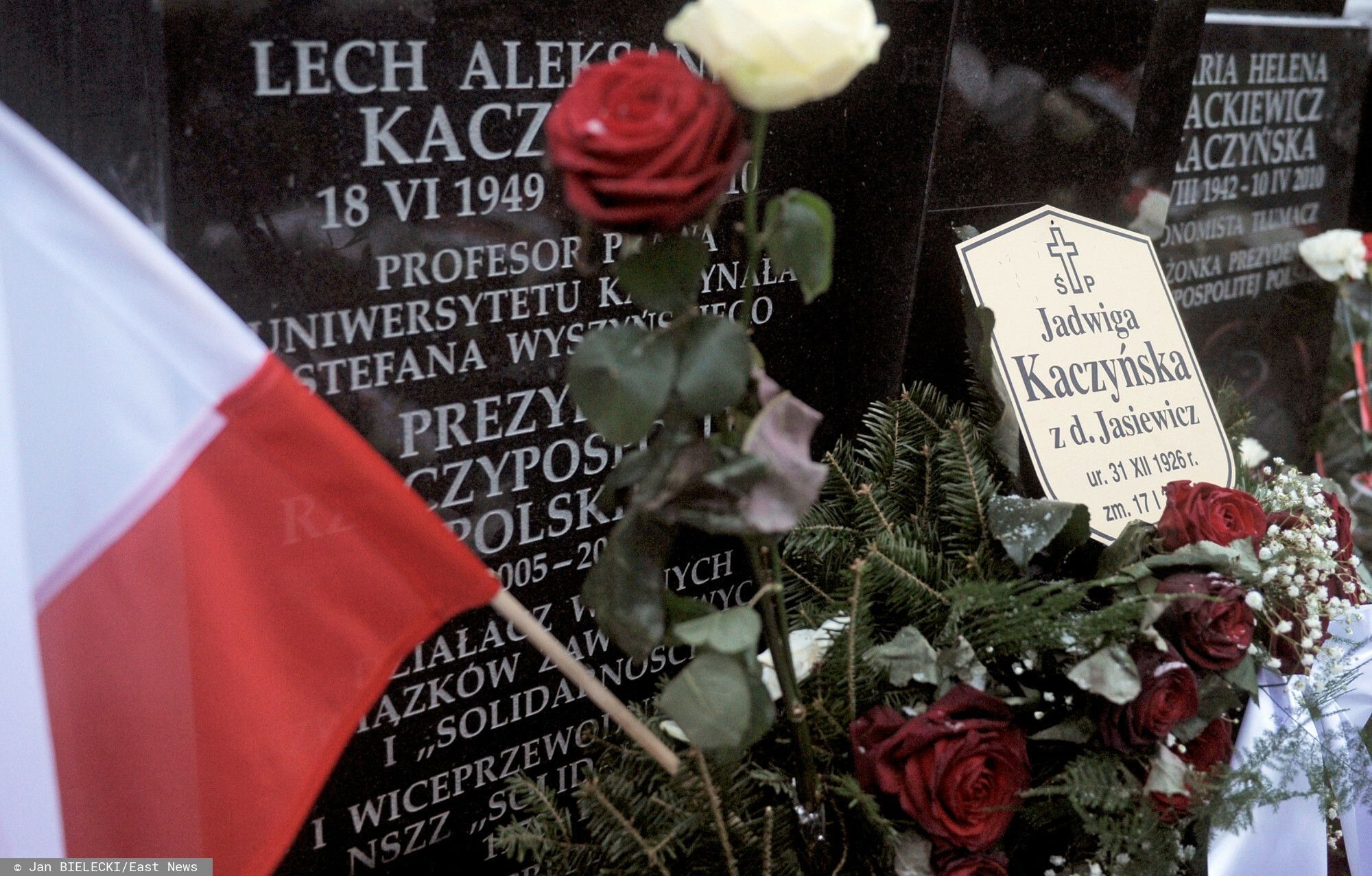 Odwiedziliśmy grób Jadwigi Kaczyńskiej fot. Jan BIELECKI/East News