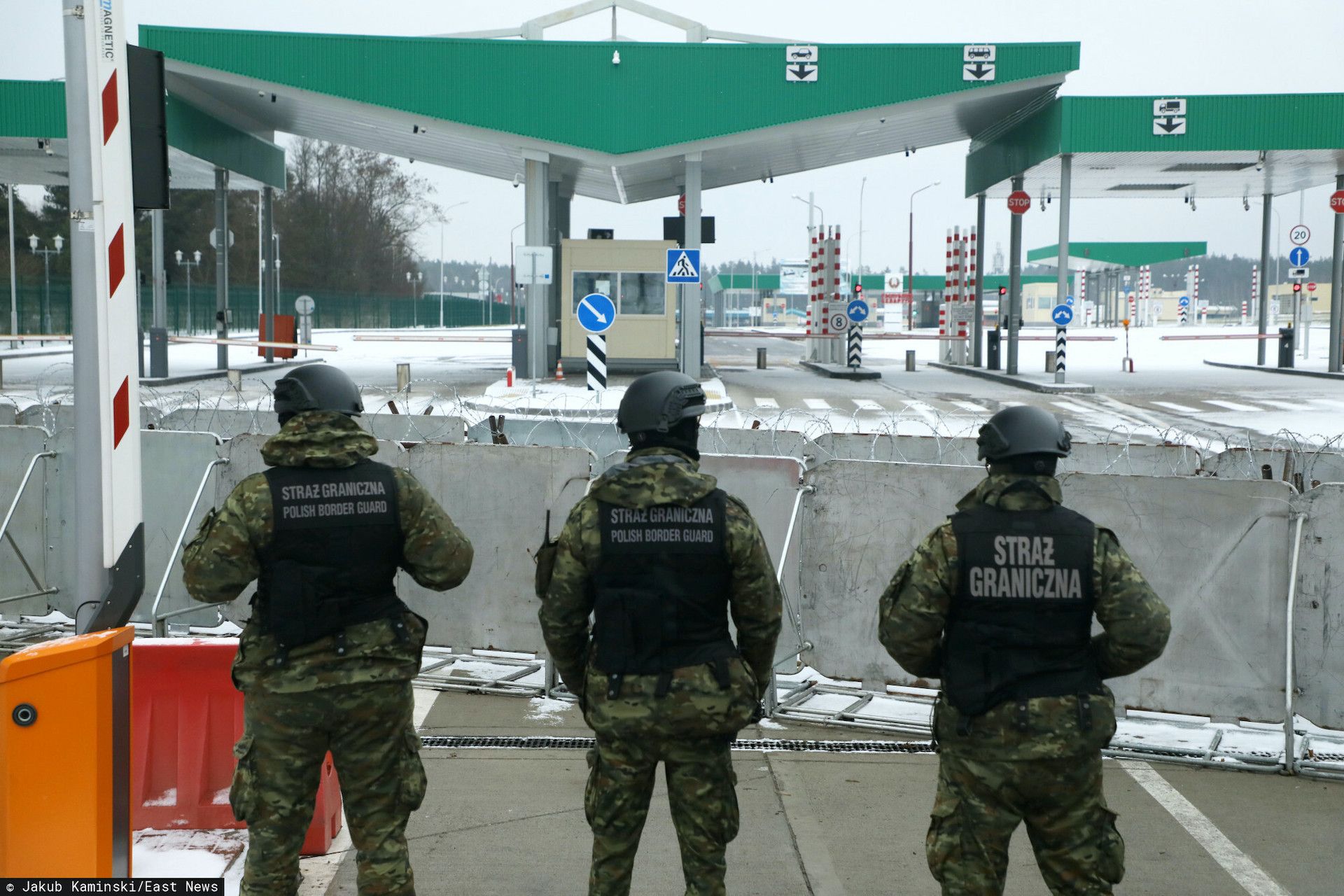 Przejście graniczne w Bobrownikach na granicy polsko-białoruskiej zamknięte do odwołania