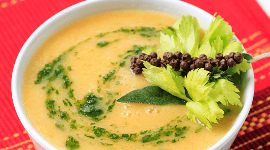 Zupa krem z kalafiora i marchewki