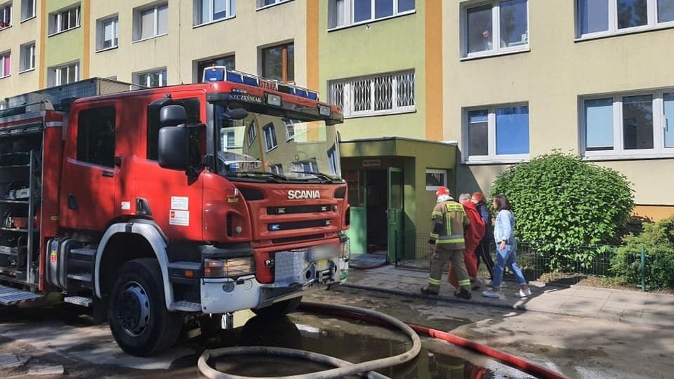 fot. Facebook/Komenda Miejska Państwowej Straży Pożarnej w Łodzi