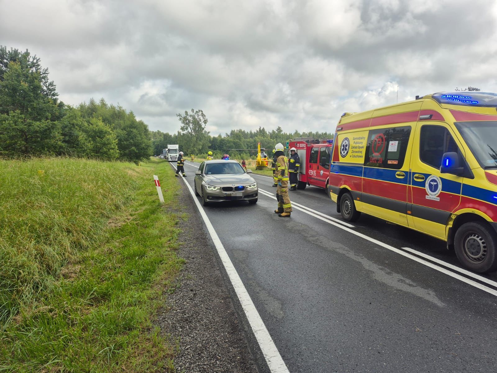 Nie żyje 17-latka, pięć osób rannych. W akcji LPR, tragedia w polskiej miejscowości