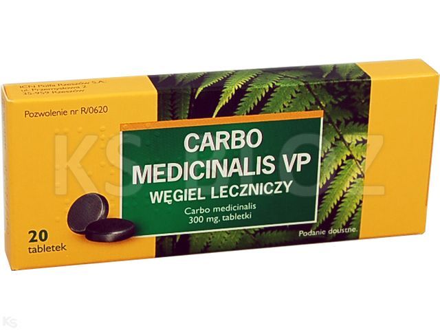 Carbo Medicinalis VP - skład, wskazania, dawkowanie