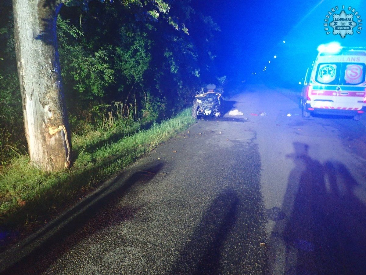 Wyrok w sprawie śmiertelnego wypadku na quadzie w Myszkowie. Wdowa zapowiada apelację