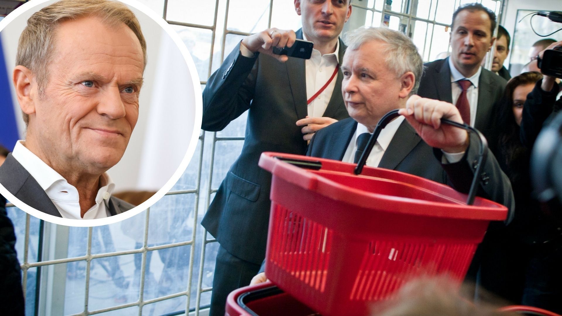 Jarosław Kaczyński pójdzie z Donaldem Tuskiem na zakupy?