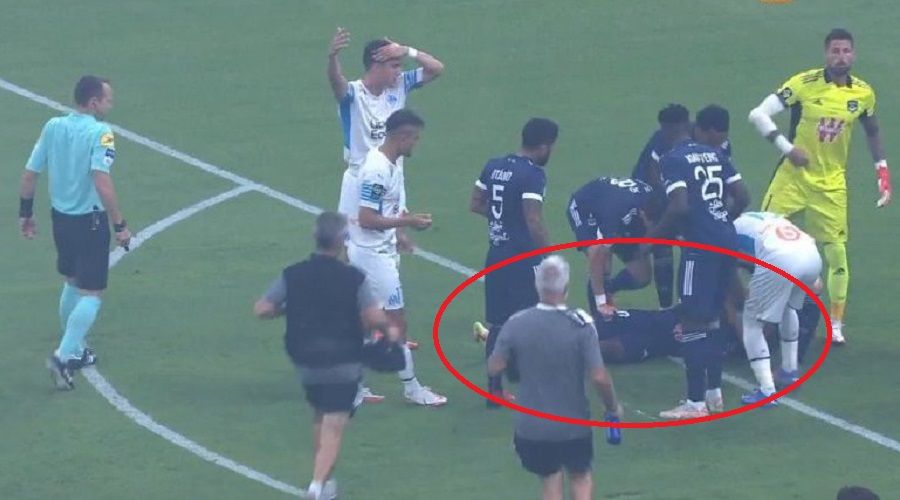 Piłkarz zasłabł w meczu Ligue 1