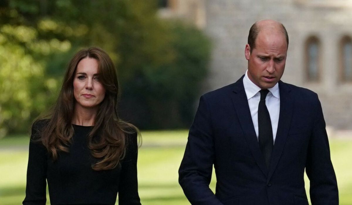 Księżna Kate i książę William EA