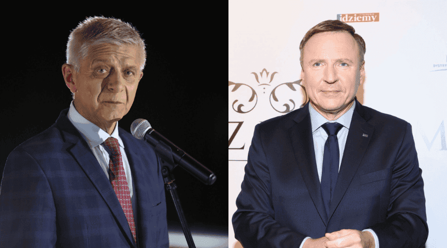 Marek Belka i Jacek Kurski