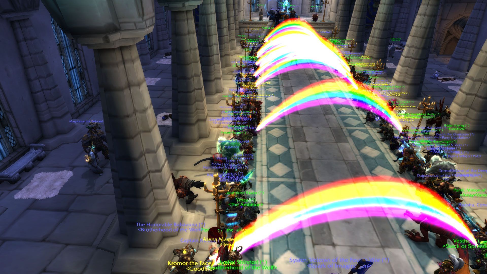 World of Warcraft uroczystość żałobna