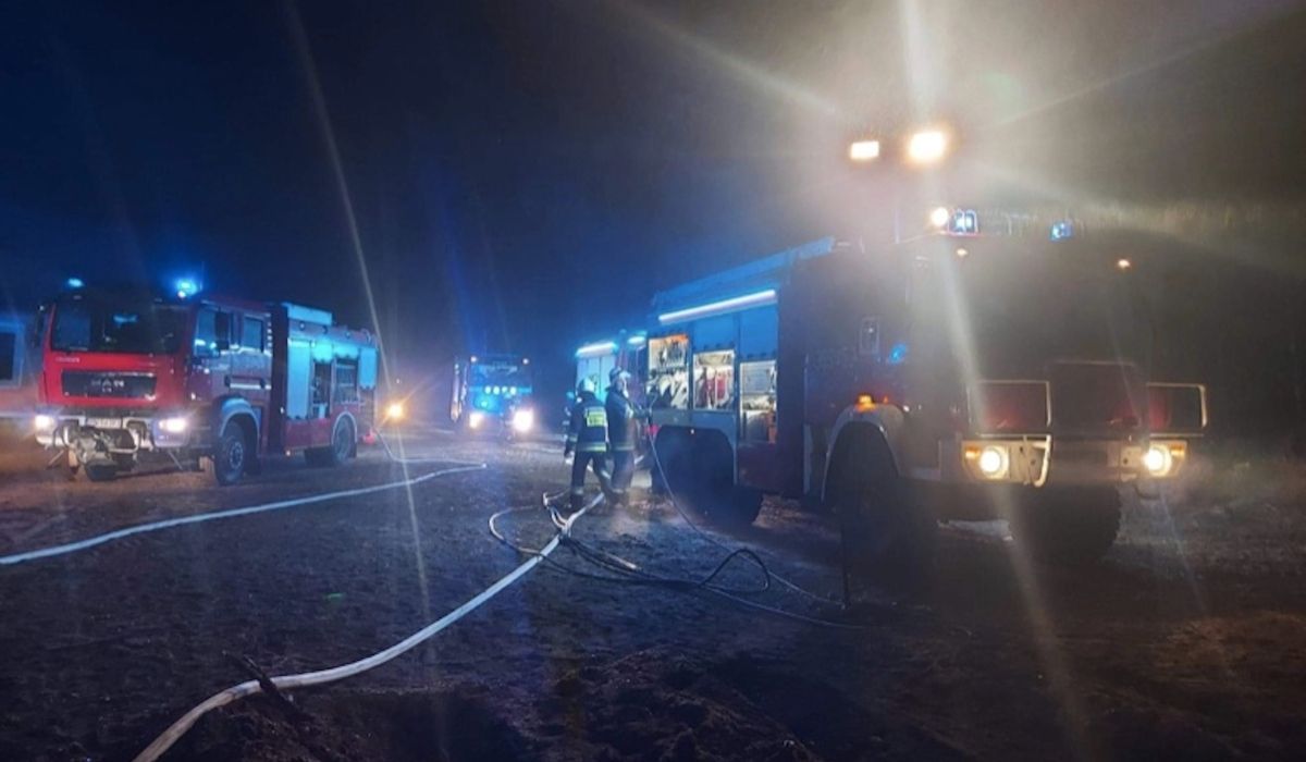 Lubuskie: Pożar domu w Nowej Soli. Nie żyją dwie osoby, które zatruły się tlenkiem węgla
